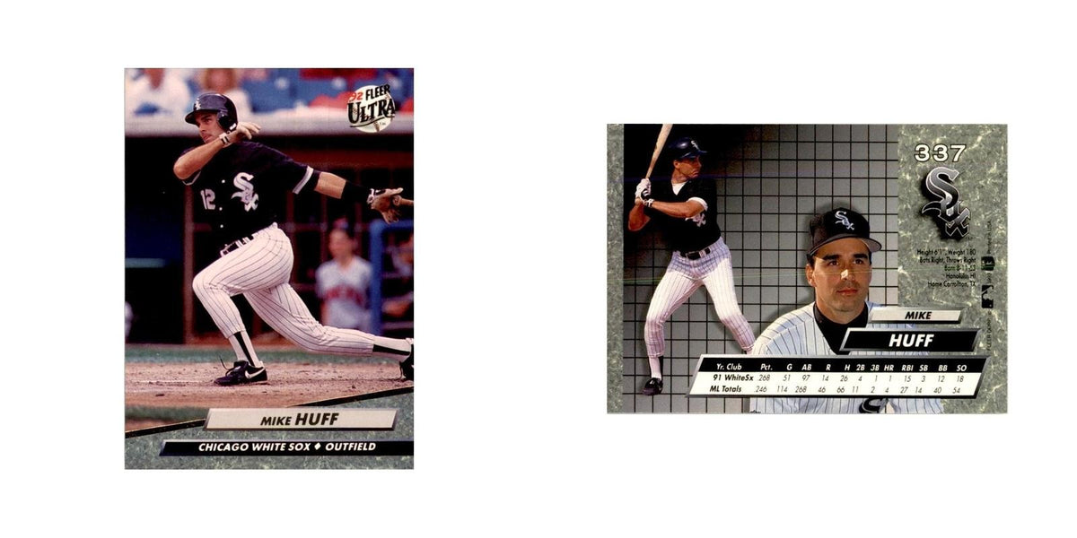 1992 Fleer Ultra Mike Huff Baseball Cards #337