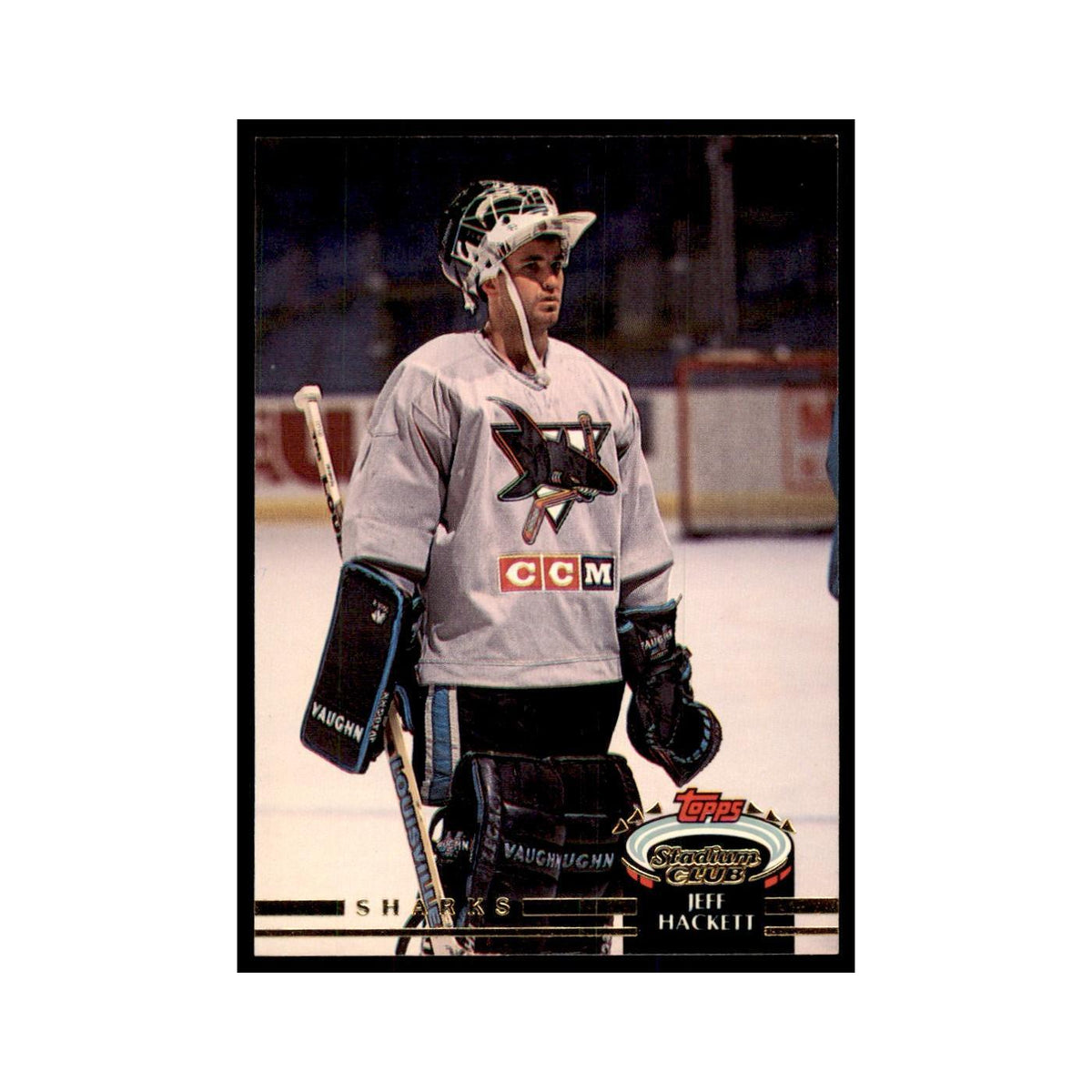 1992 Stadium Club Jeff Hackett Hockery Cards #108
