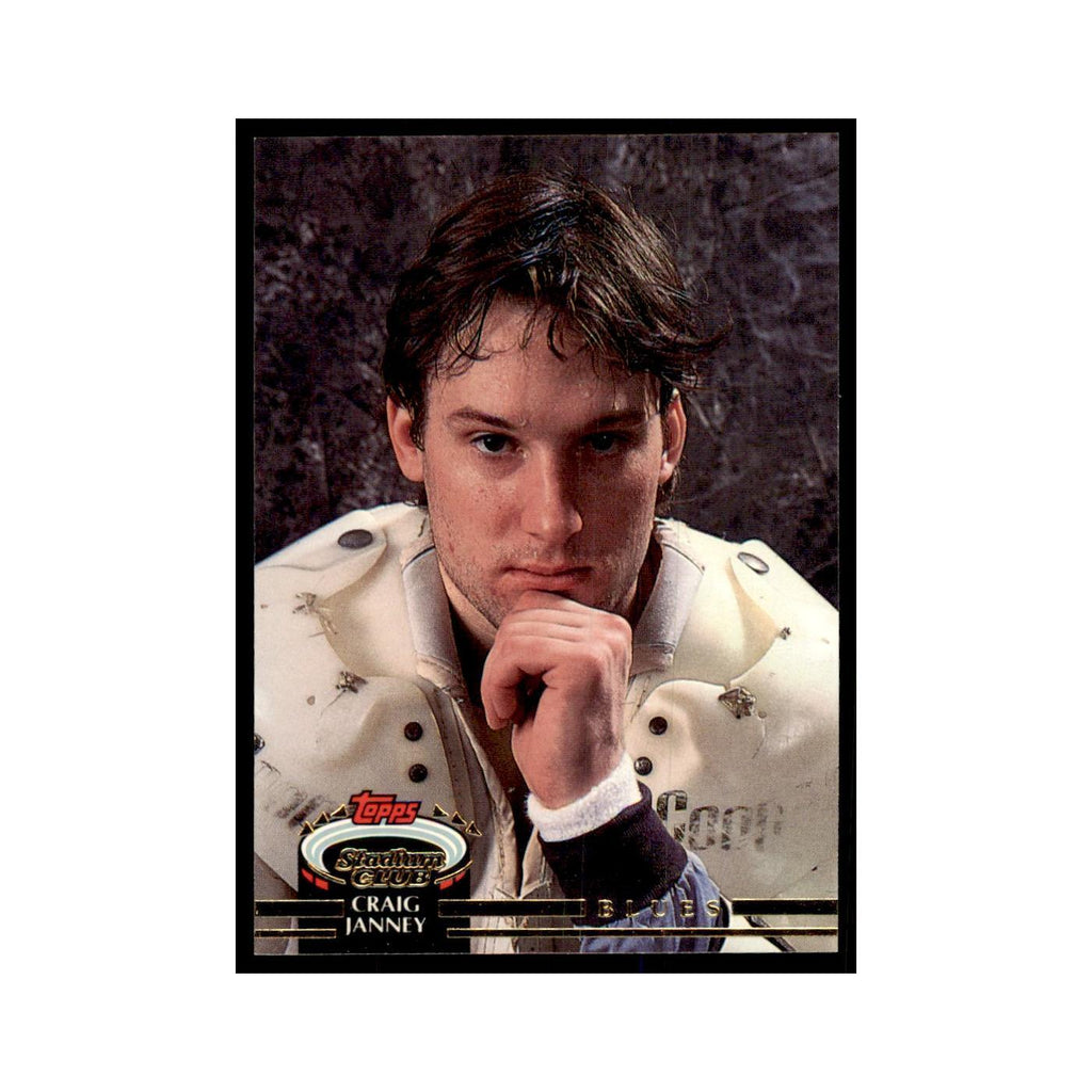 1992 Stadium Club Craig Janney Hockery Cards #41