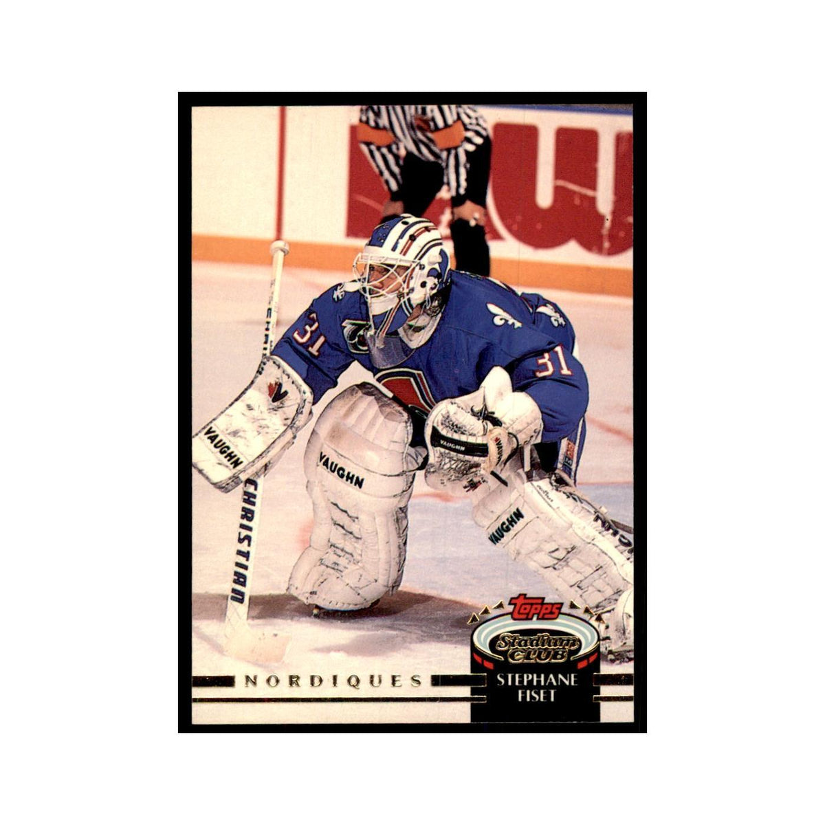 1992 Stadium Club Stephane Fiset Hockery Cards #196