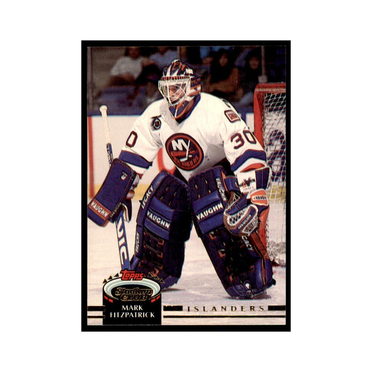 1992 Stadium Club Mark Fitzpatrick Hockery Cards #12