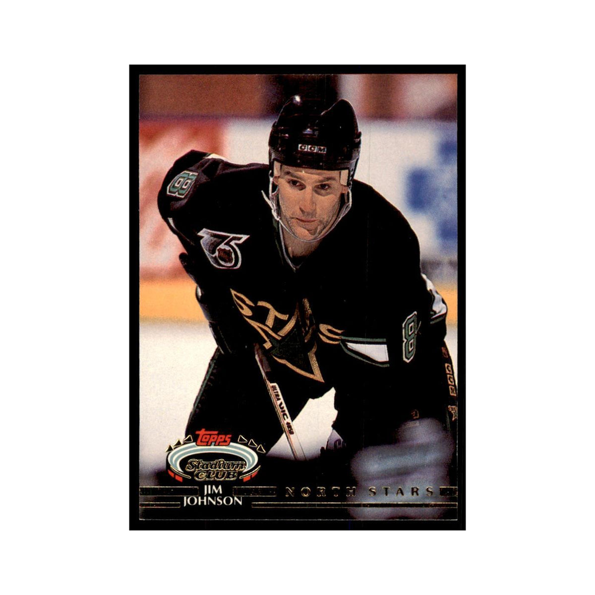 1992 Stadium Club Jim Johnson Hockery Cards #75