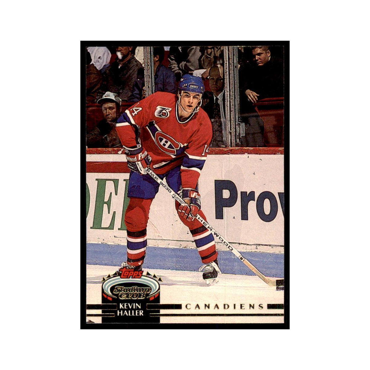1992 Stadium Club Kevin Haller Hockery Cards #38