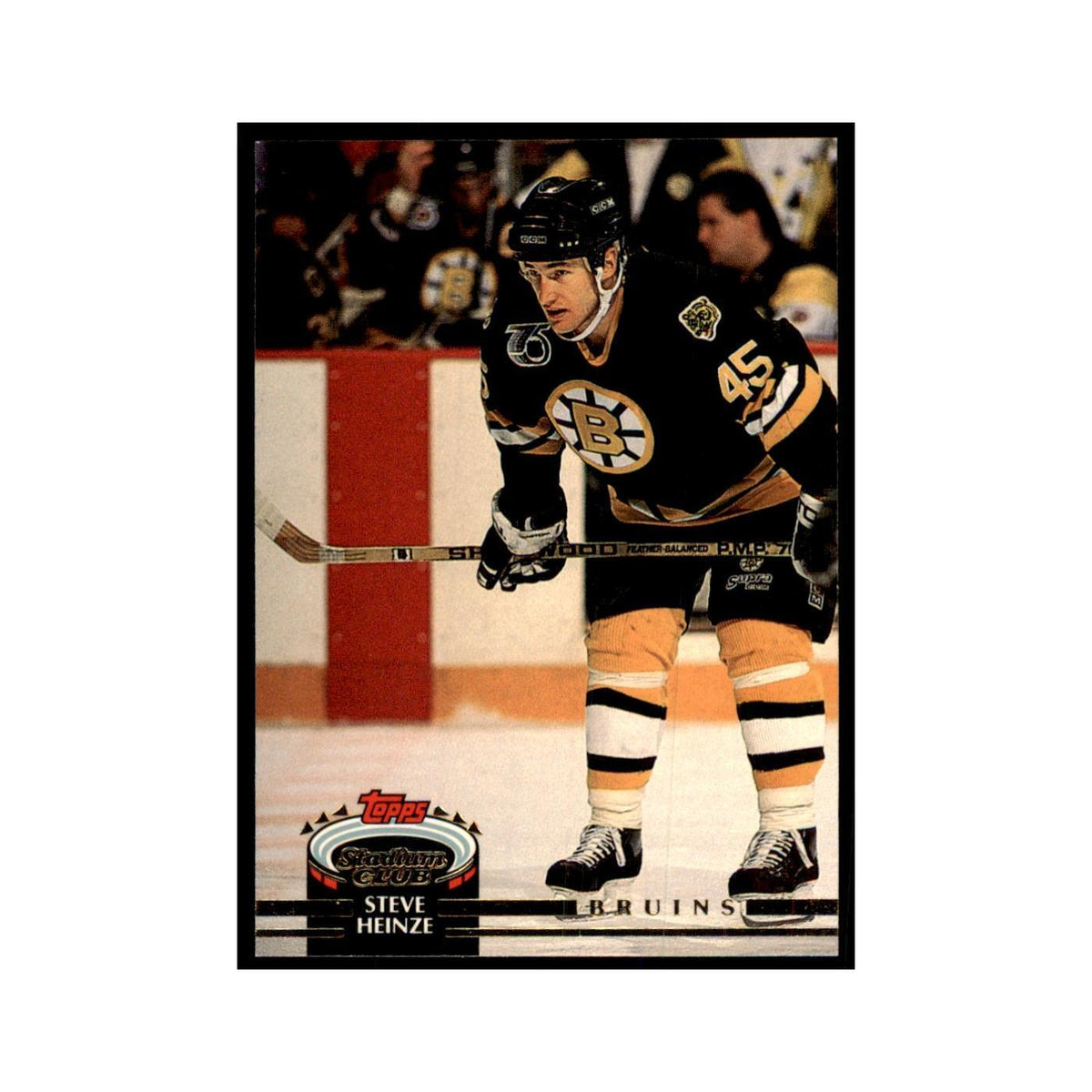 1992 Stadium Club Steve Heinze Hockery Cards #166