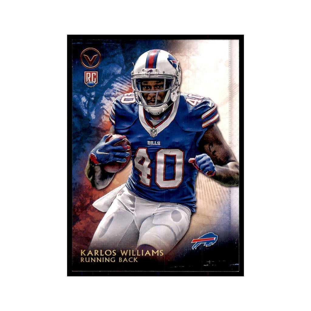2015 Topps Valor Karlos Williams RC Football Cards #185