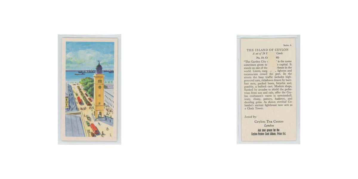 1955 Ceylon Tea Island of Ceylon Colombo #19.0
