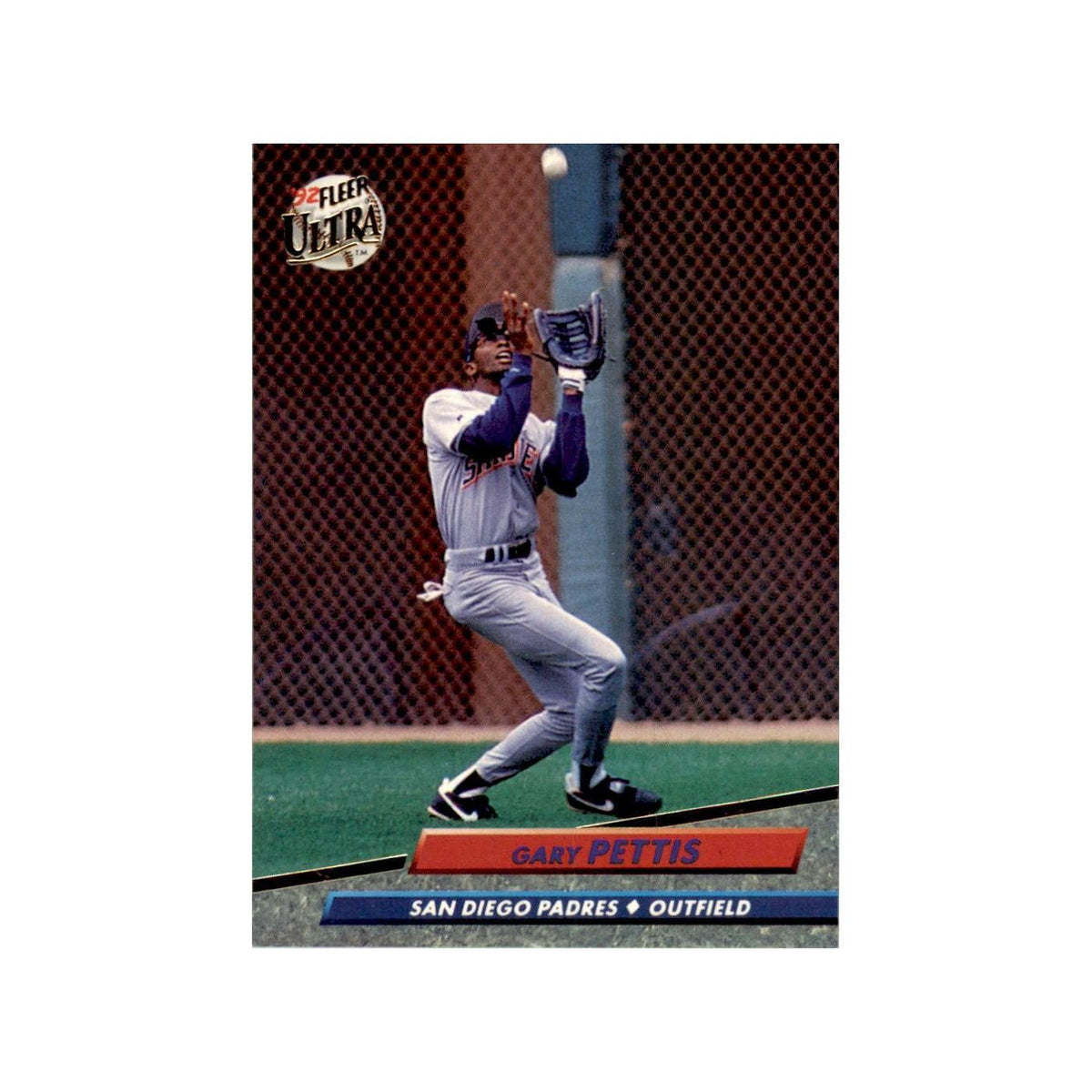 1992 Fleer Ultra Gary Pettis Baseball Cards #580