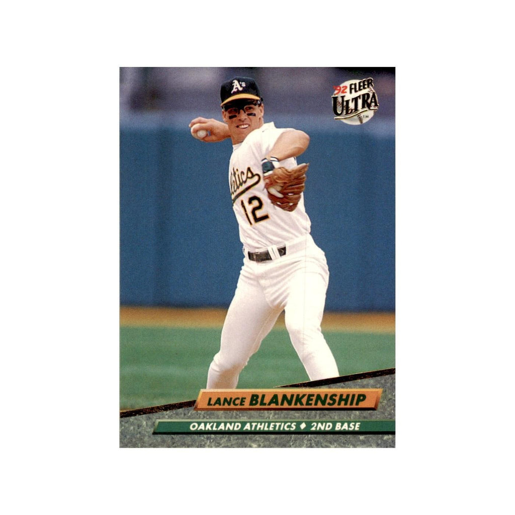 1992 Fleer Ultra Lance Blankenship Baseball Cards #418