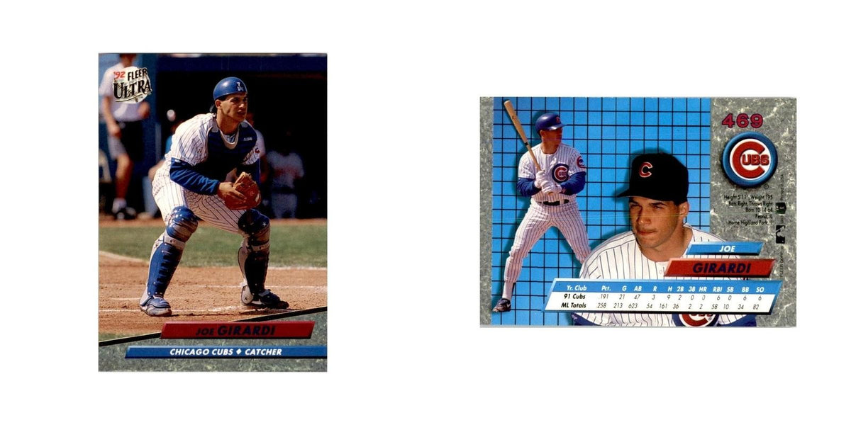 1992 Fleer Ultra Joe Girardi Baseball Cards #469