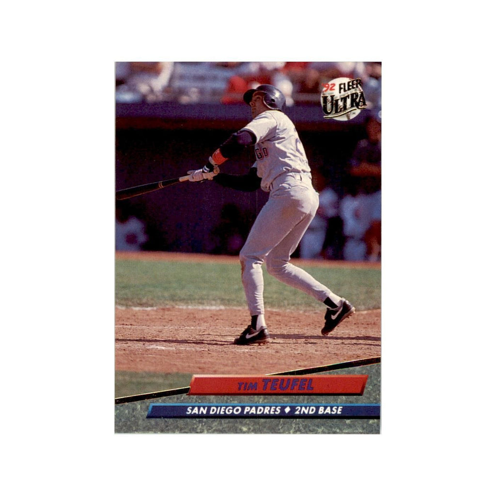 1992 Fleer Ultra Tim Teufel Baseball Cards #585