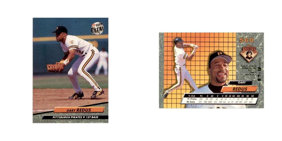 1992 Fleer Ultra Gary Redus Baseball Cards #560