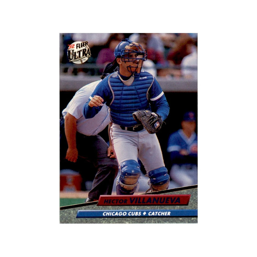 1992 Fleer Ultra Hector Villanueva Baseball Cards #477