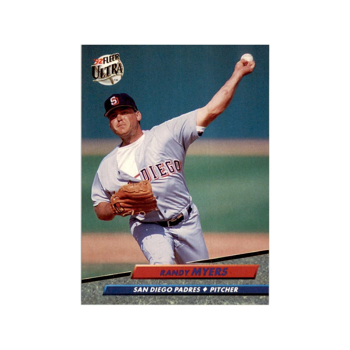 1992 Fleer Ultra Randy Myers Baseball Cards #579