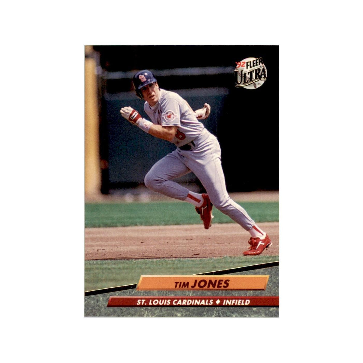 1992 Fleer Ultra Tim Jones Baseball Cards #569