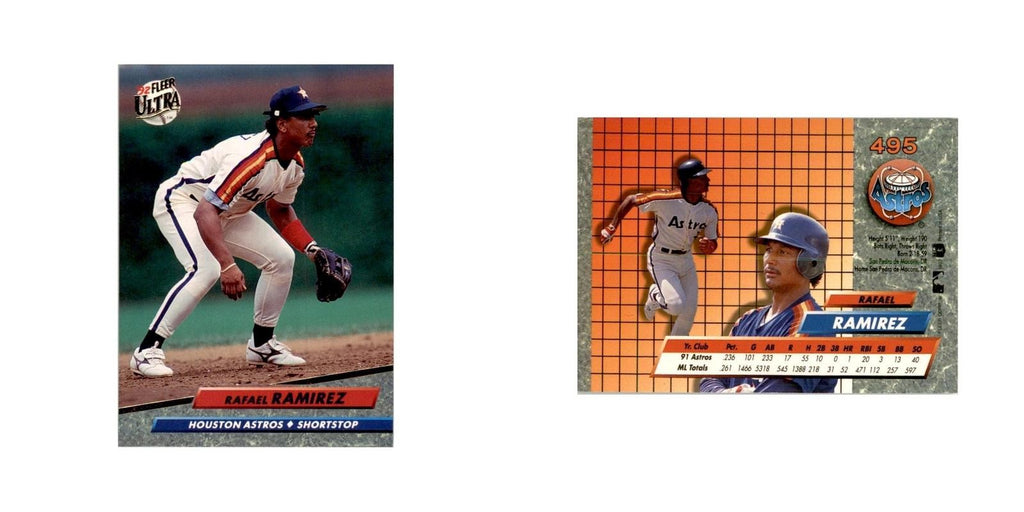 1992 Fleer Ultra Rafael Ramirez Baseball Cards #495