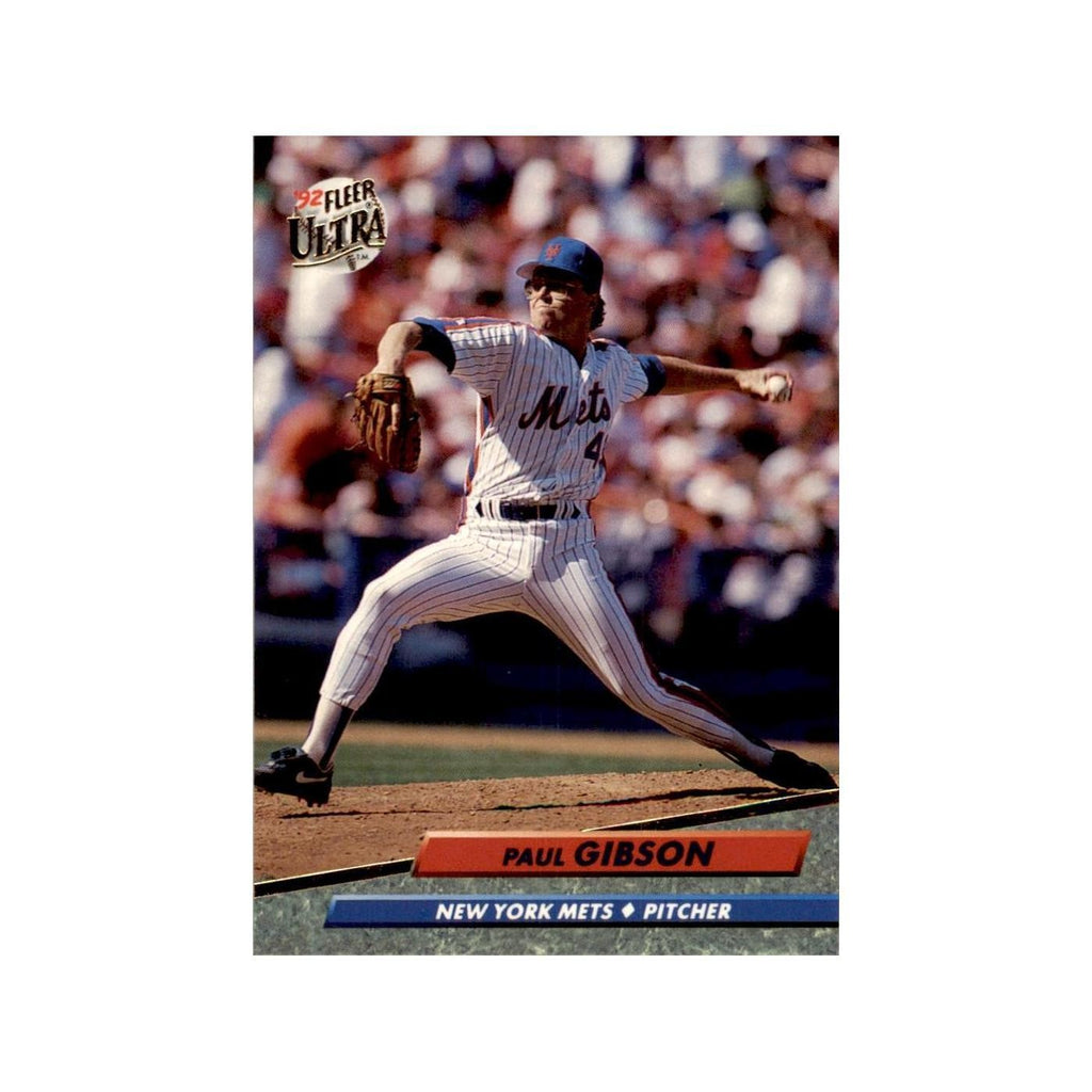 1992 Fleer Ultra Paul Gibson Baseball Cards #531