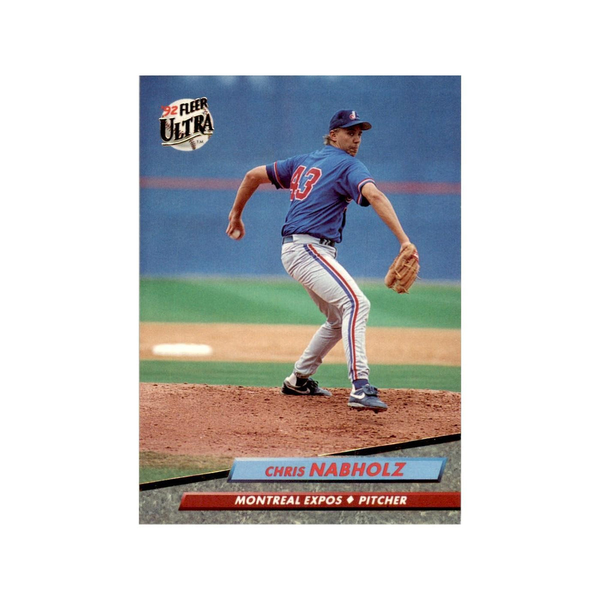 1992 Fleer Ultra Chris Nabholz Baseball Cards #521
