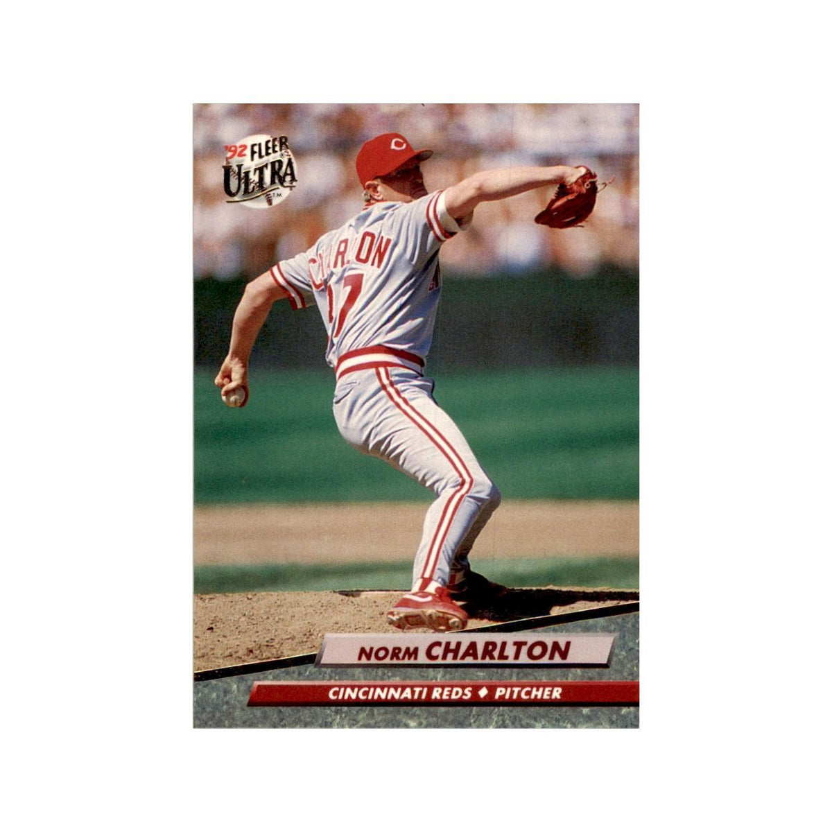 1992 Fleer Ultra Norm Charlton Baseball Cards #482