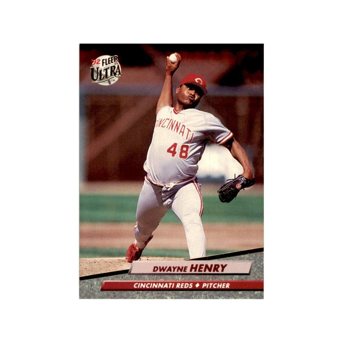 1992 Fleer Ultra Dwayne Henry Baseball Cards #483