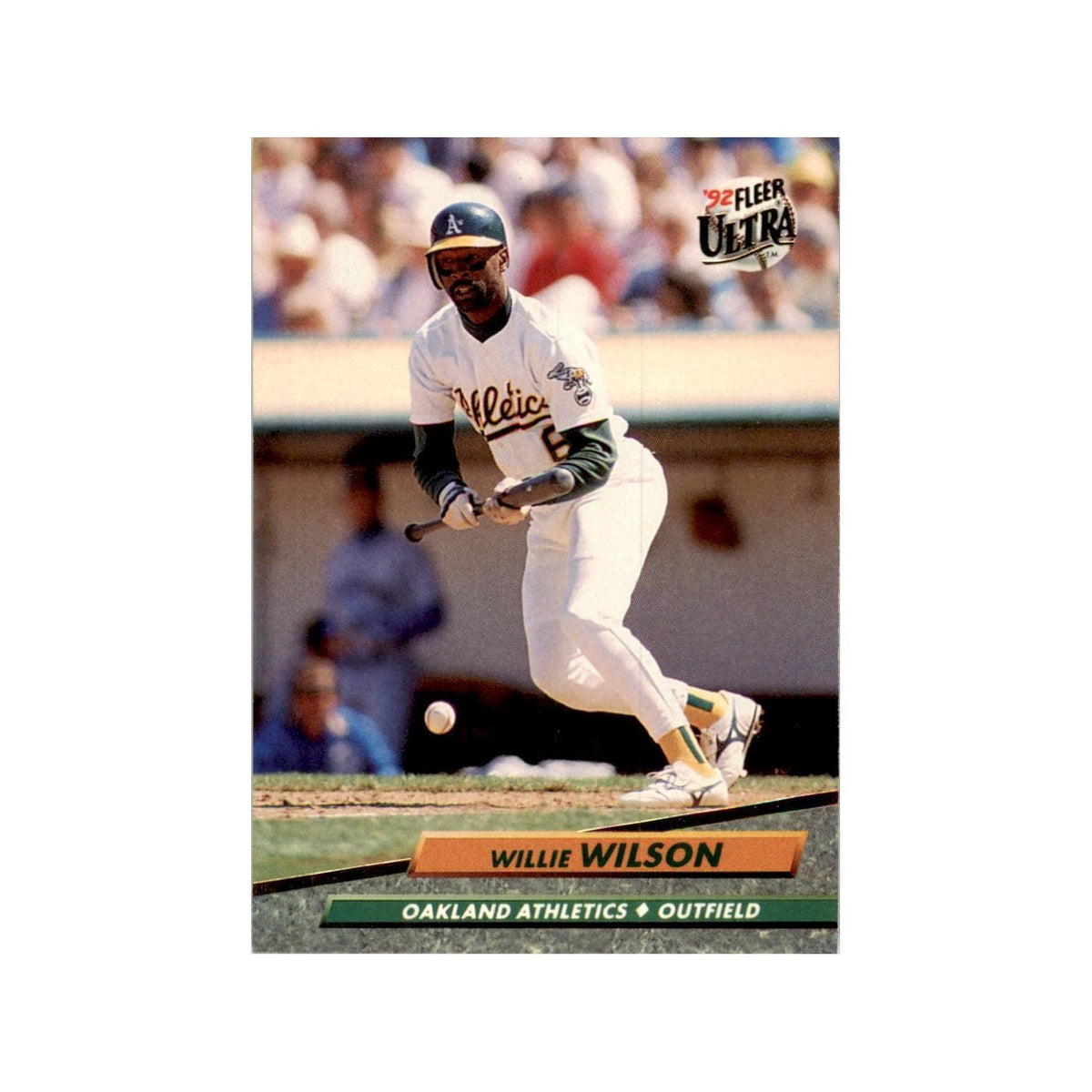 1992 Fleer Ultra Willie Wilson Baseball Cards #429