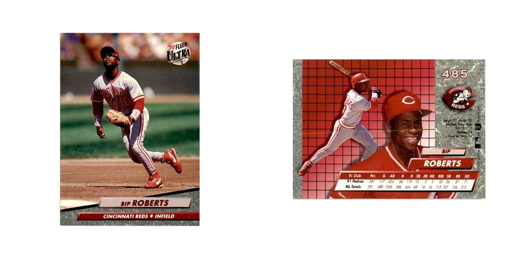 1992 Fleer Ultra Bip Roberts Baseball Cards #485
