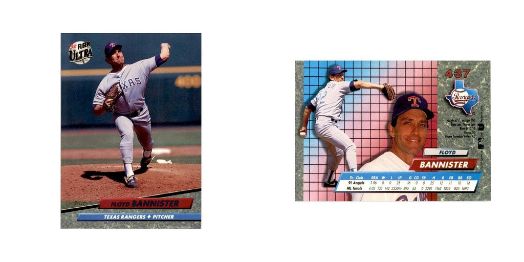 1992 Fleer Ultra Floyd Bannister Baseball Cards #437