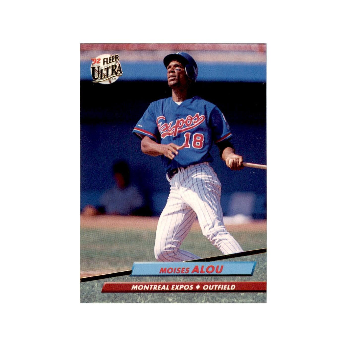 1992 Fleer Ultra Moises Alou Baseball Cards #511