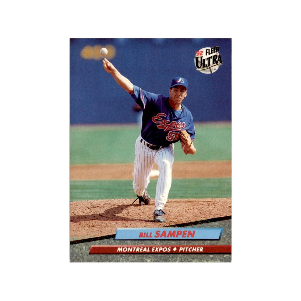 1992 Fleer Ultra Bill Sampen Baseball Cards #522