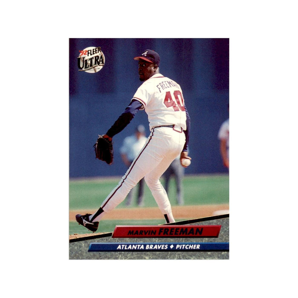 1992 Fleer Ultra Marvin Freeman Baseball Cards #458