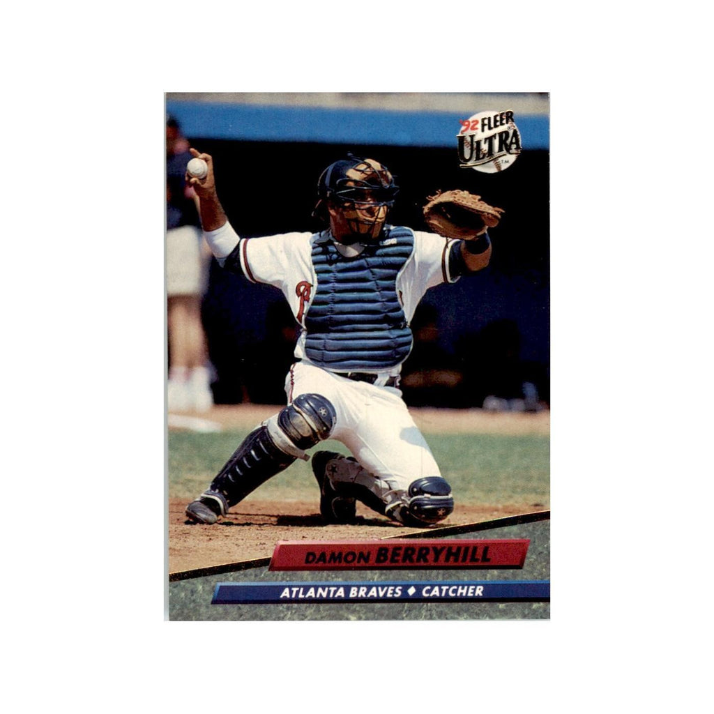 1992 Fleer Ultra Damon Berryhill Baseball Cards #456