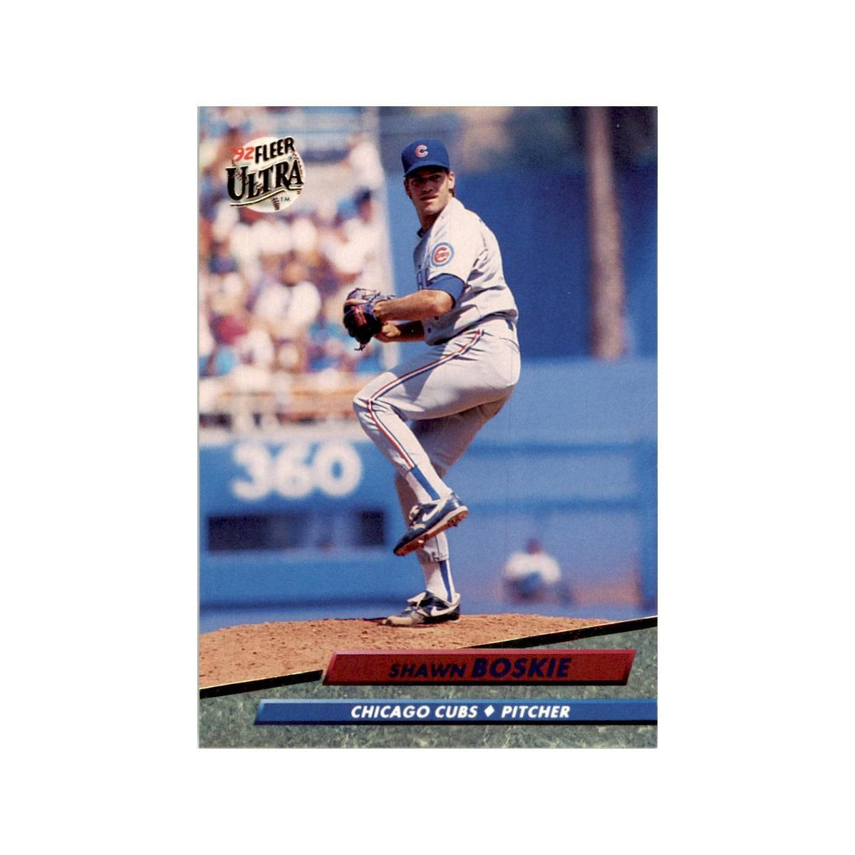 1992 Fleer Ultra Shawn Boskie Baseball Cards #466