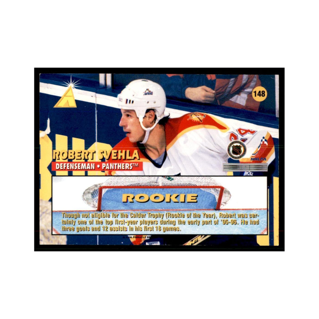 1995 Pinnacle Zenith Edition Robert Svehla RC Hockey Cards #148