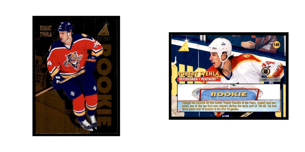1995 Pinnacle Zenith Edition Robert Svehla RC Hockey Cards #148