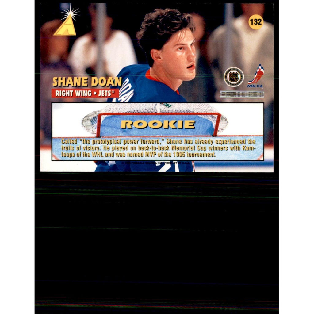 1995 Pinnacle Zenith Edition Shane Doan RC Hockey Cards #132