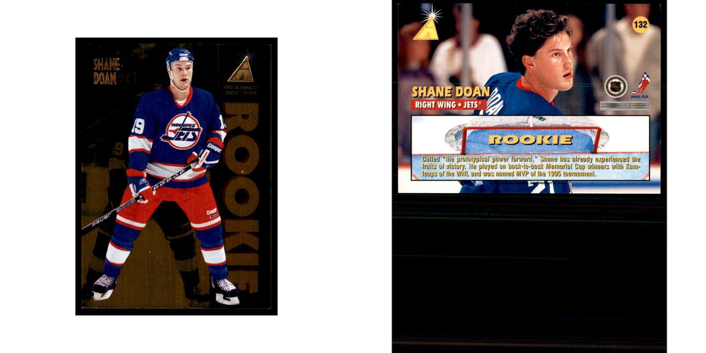 1995 Pinnacle Zenith Edition Shane Doan RC Hockey Cards #132