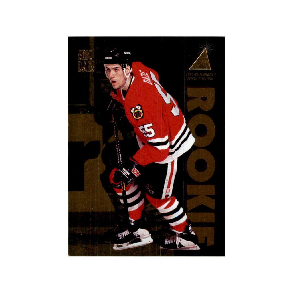 1995 Pinnacle Zenith Edition Eric Daze RC Hockey Cards #122