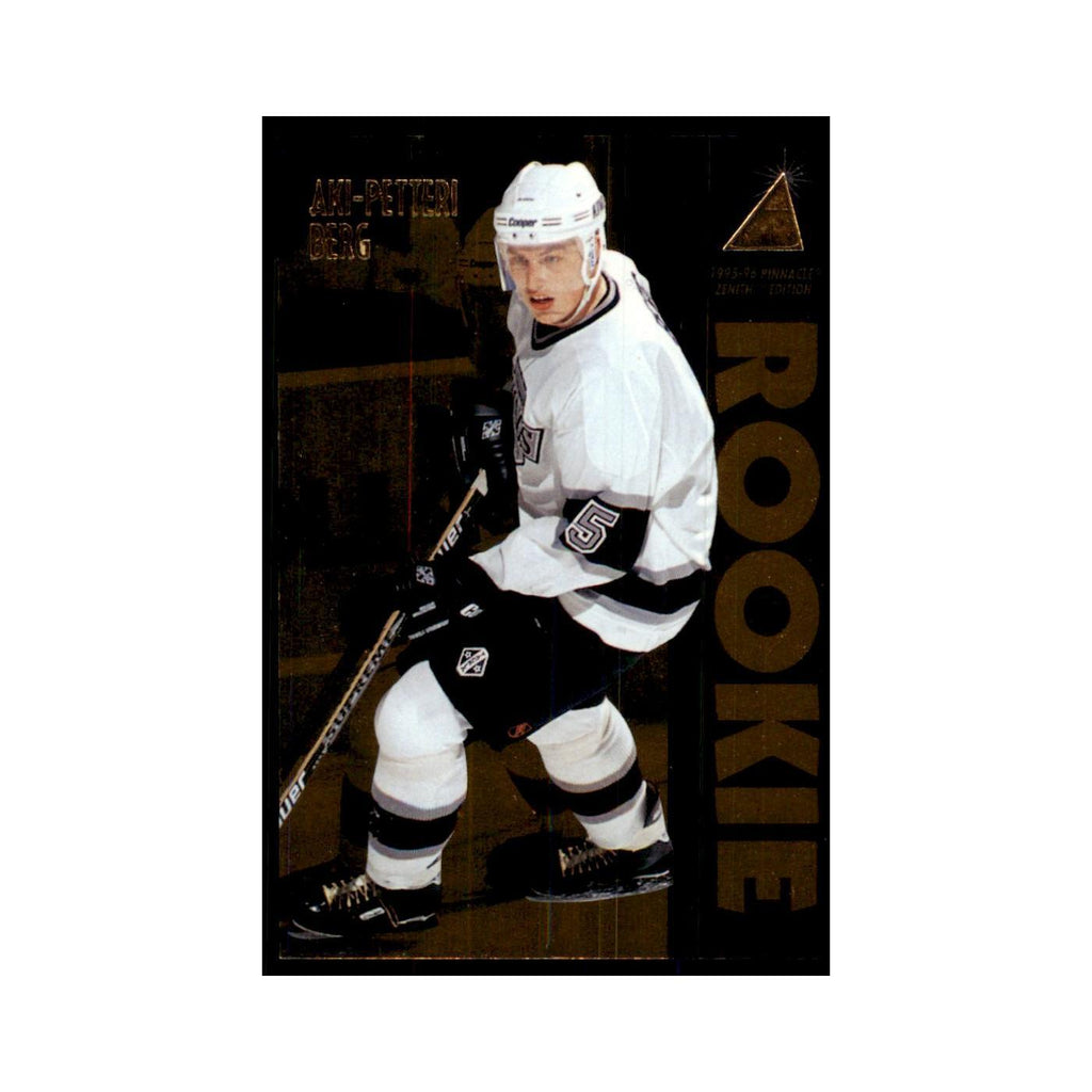 1995 Pinnacle Zenith Edition Aki-Petteri Berg Hockey Cards #146