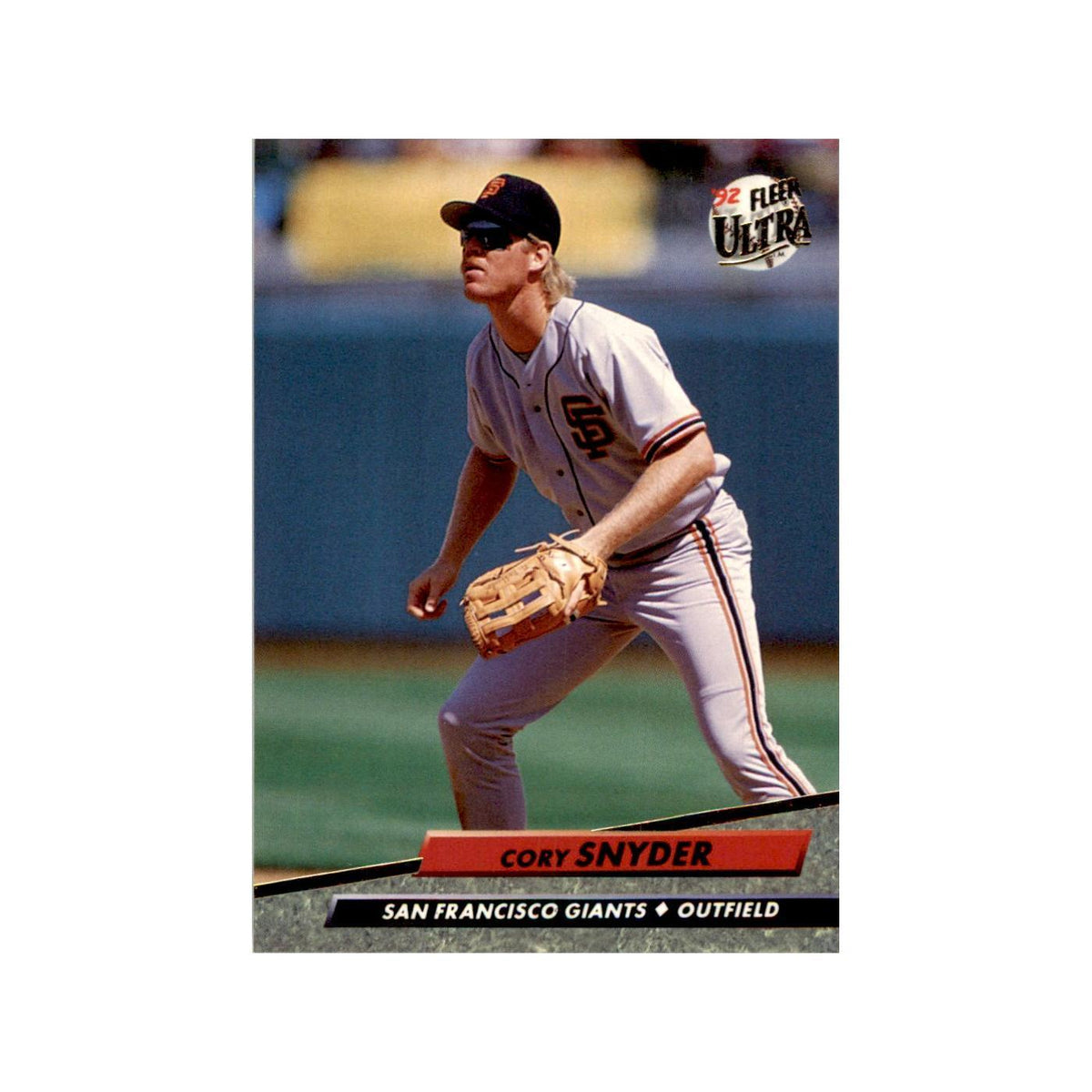 1992 Fleer Ultra Cory Snyder Baseball Cards #595
