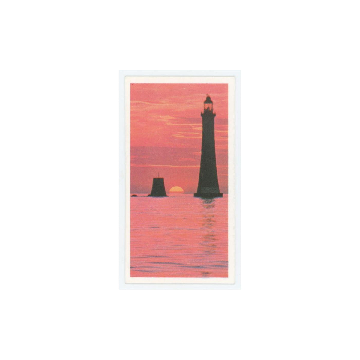 1989 Brooke Bond Discovering Our Coast Eddystone Lighthouse #29