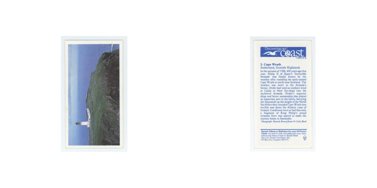1989 Brooke Bond Discovering Our Coast Cape Wrath #3