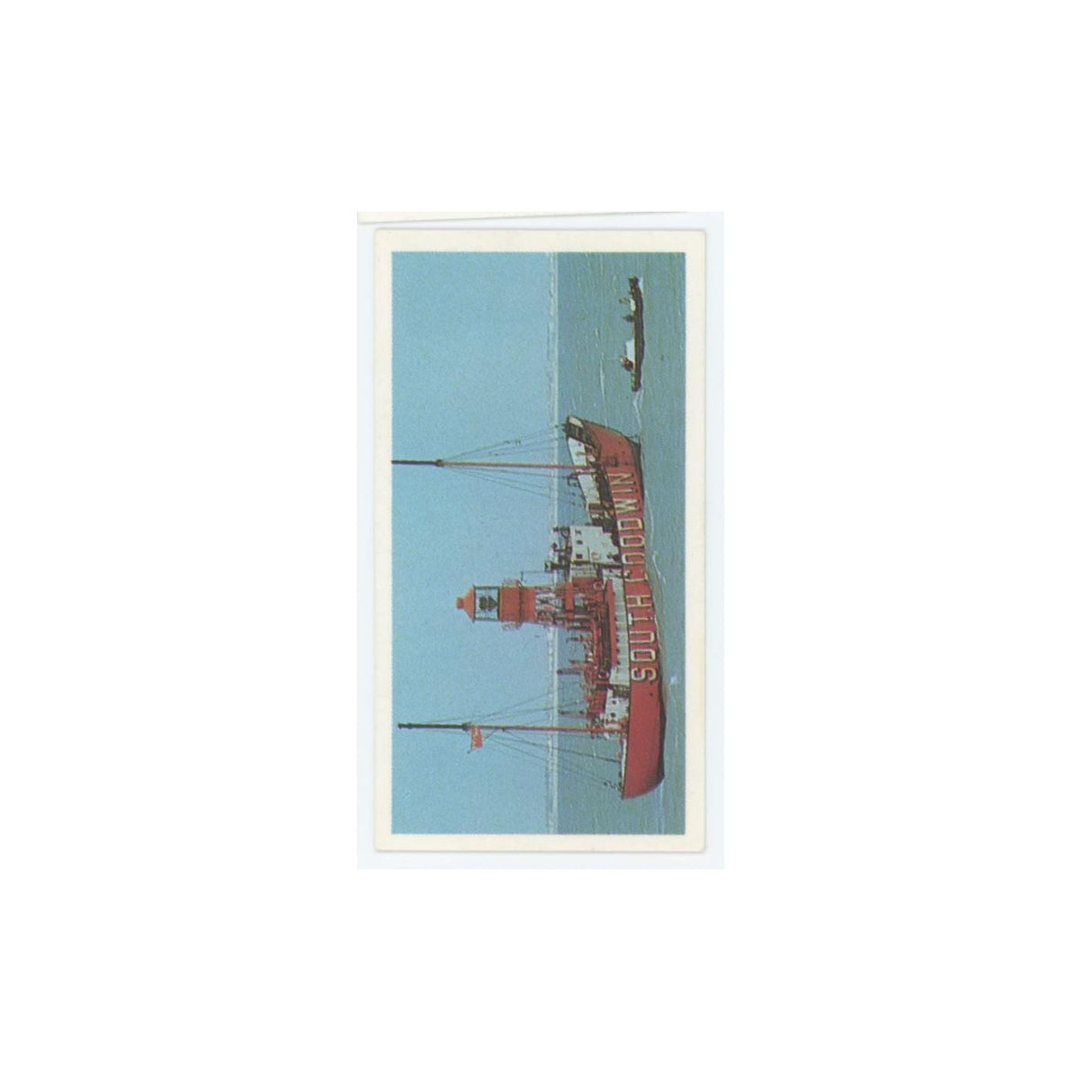 1989 Brooke Bond Discovering Our Coast Goodwin Sands Lightvessel #18