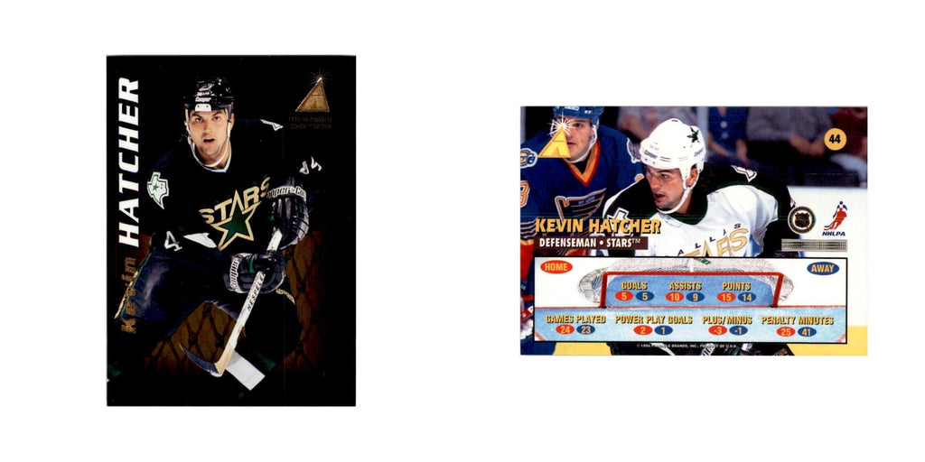 1995 Pinnacle  Zenith Edition Kevin Hatcher Hockey Cards #44