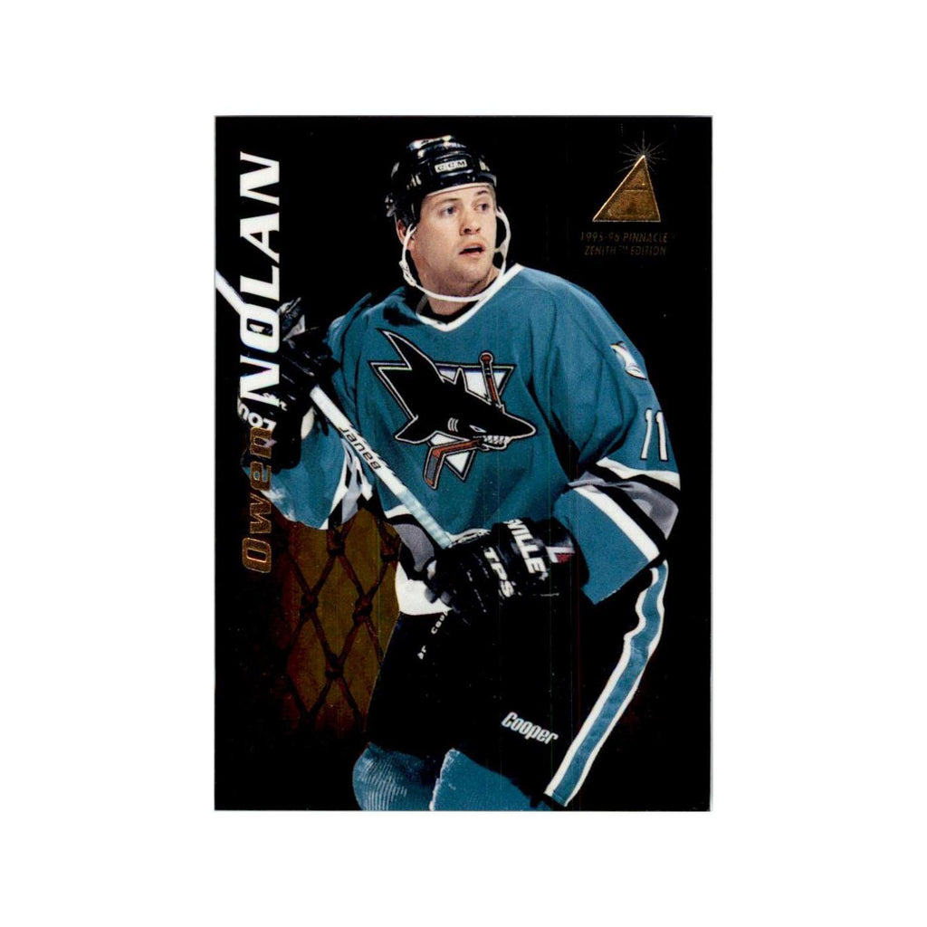 1995 Pinnacle  Zenith Edition Owen Nolan Hockey Cards #16