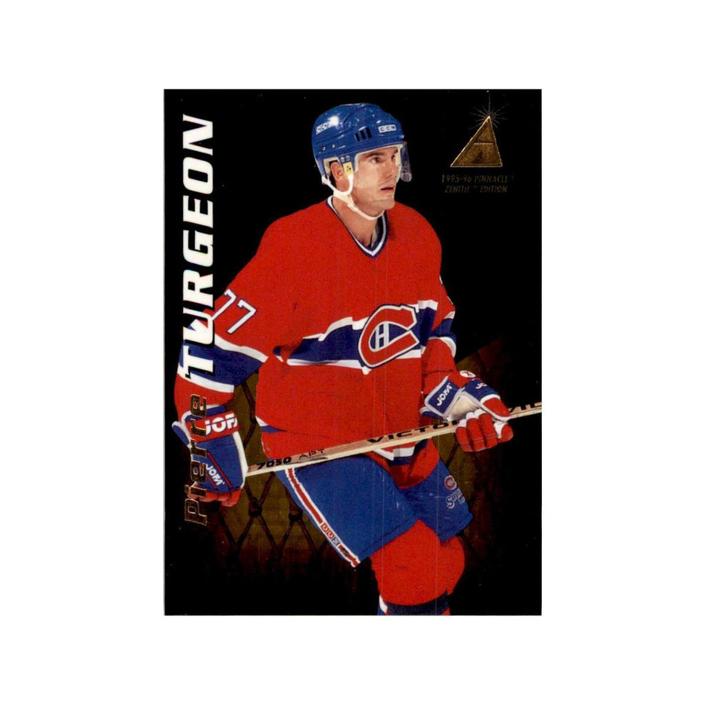 1995 Pinnacle  Zenith Edition Pierre Turgeon Hockey Cards #38