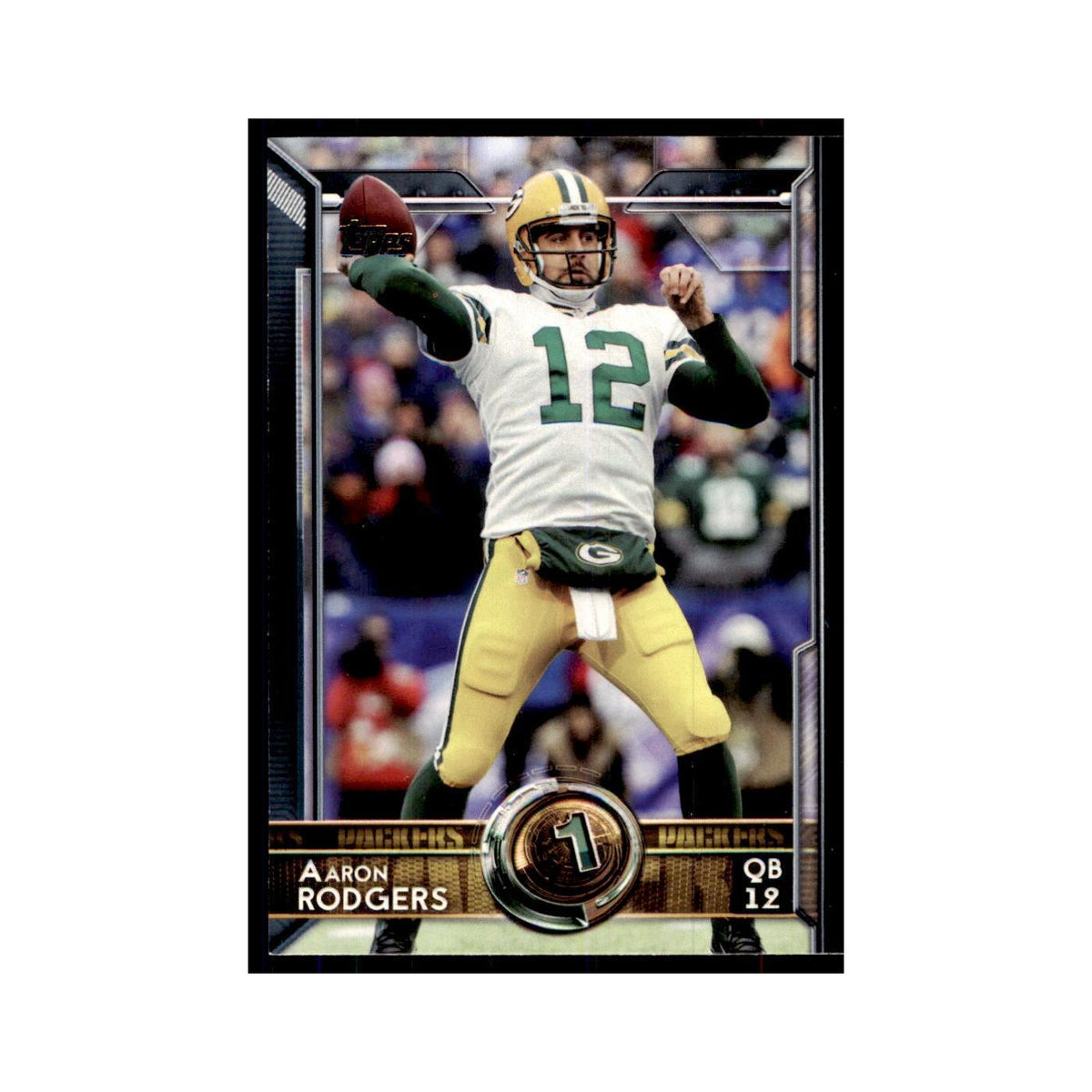 2015 Topps Aaron Rodgers Football Cards #357