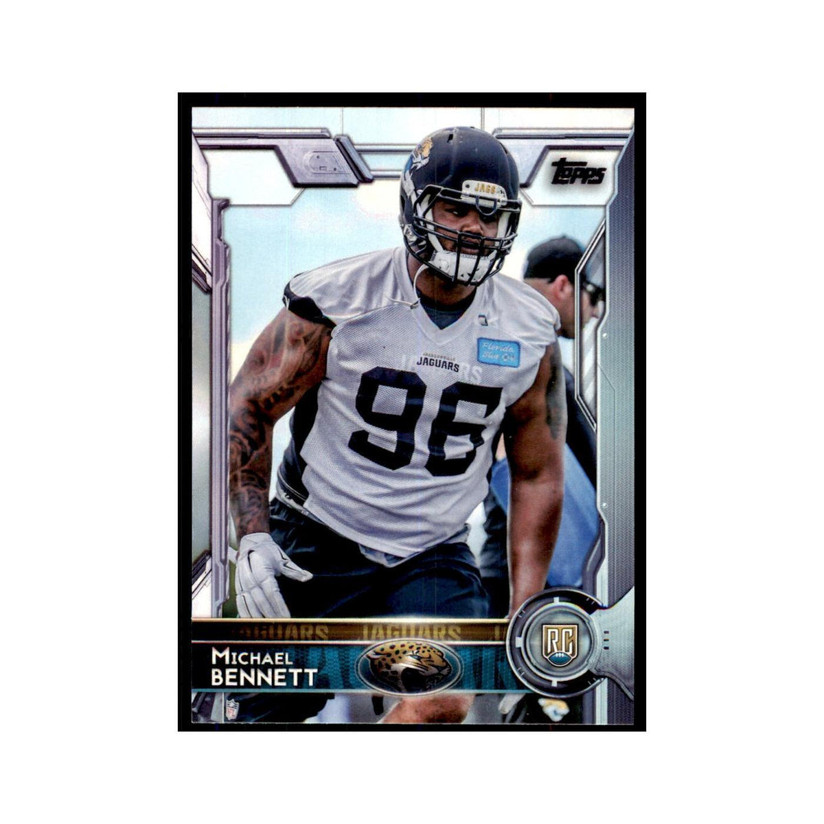 2015 Topps Michael Bennett RC Football Cards #393