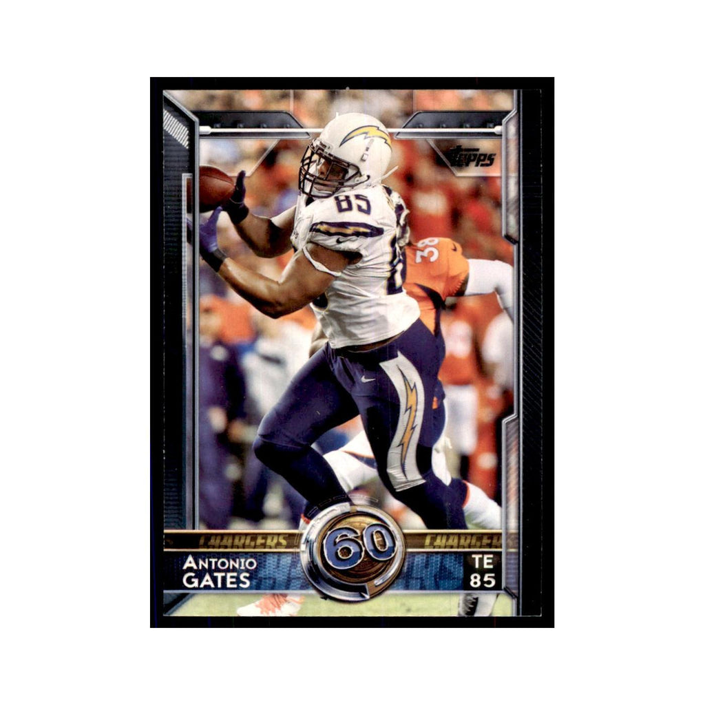 2015 Topps Antonio Gates Football Cards #380
