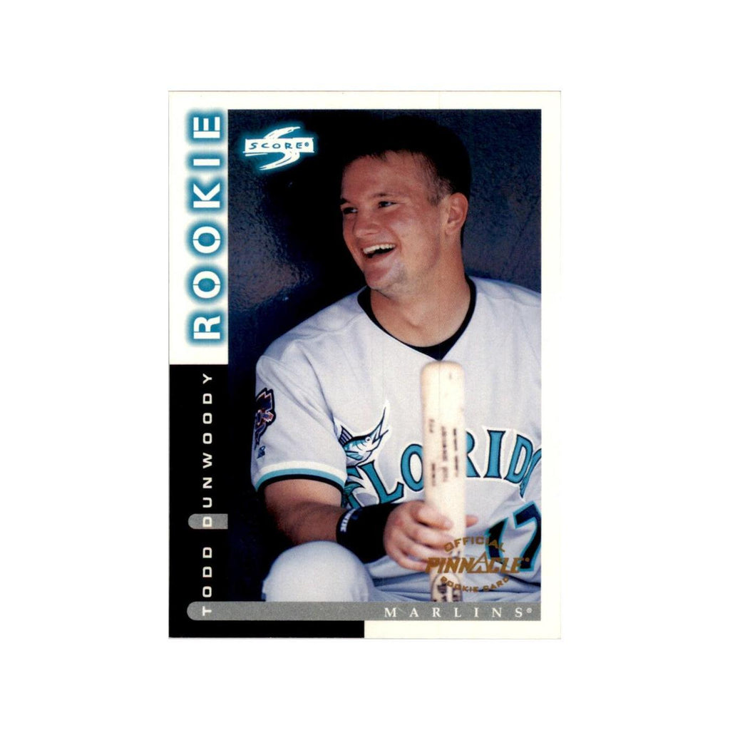 1998 Score Todd Dunwoody RC Baseball Cards #237