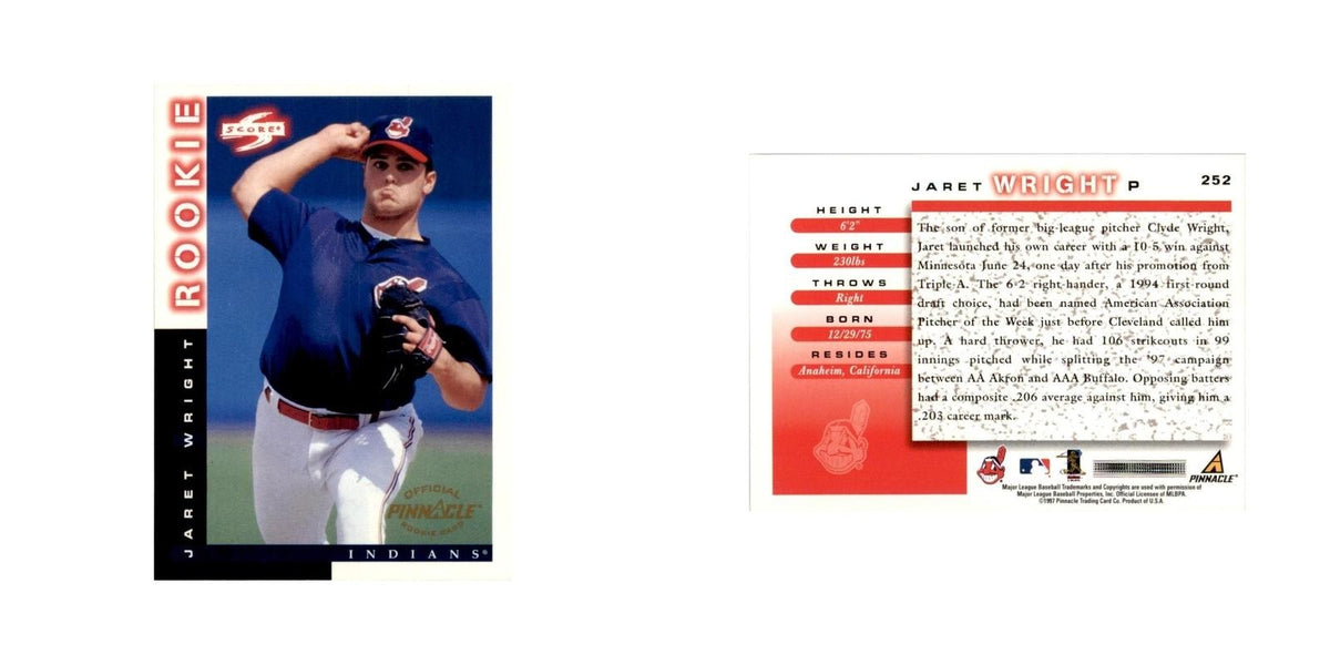 1998 Score Jaret Wright RC Baseball Cards #252