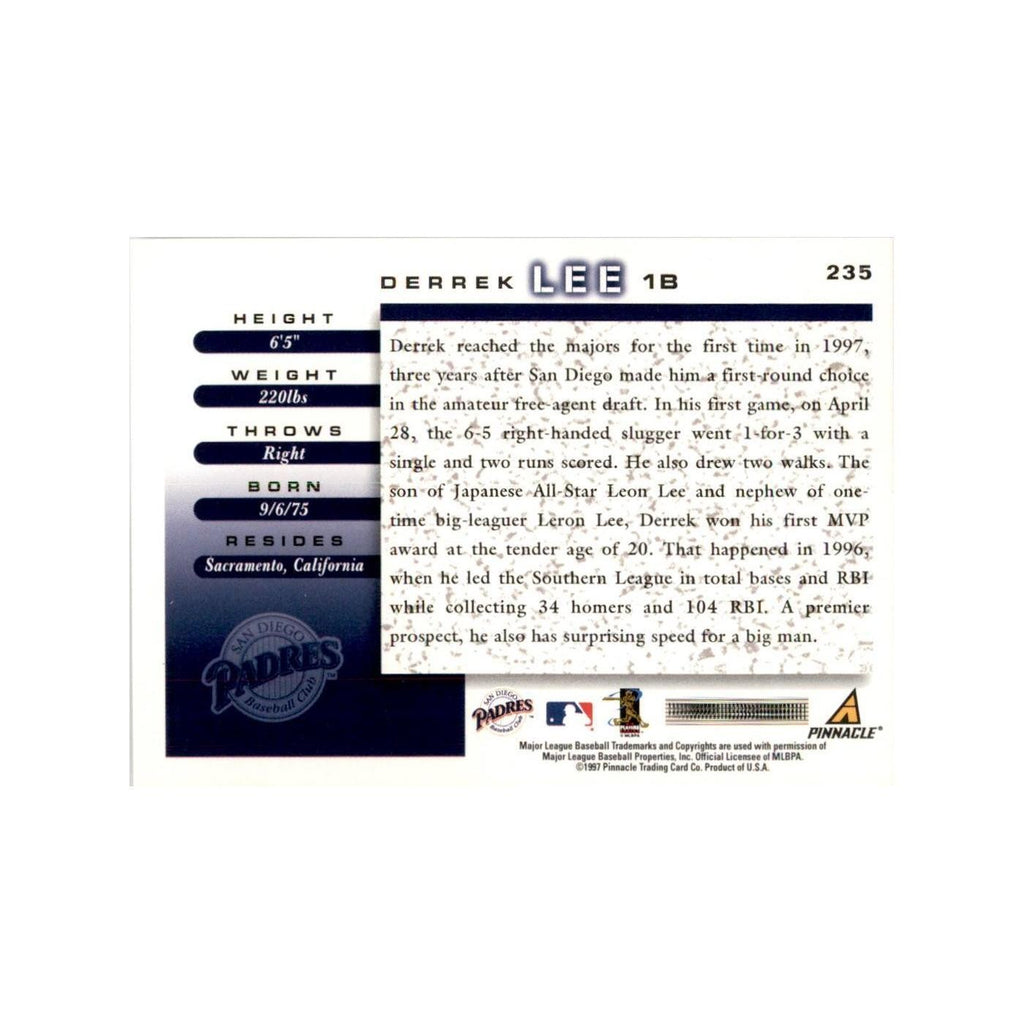 1998 Score Derrek Lee RC Baseball Cards #235